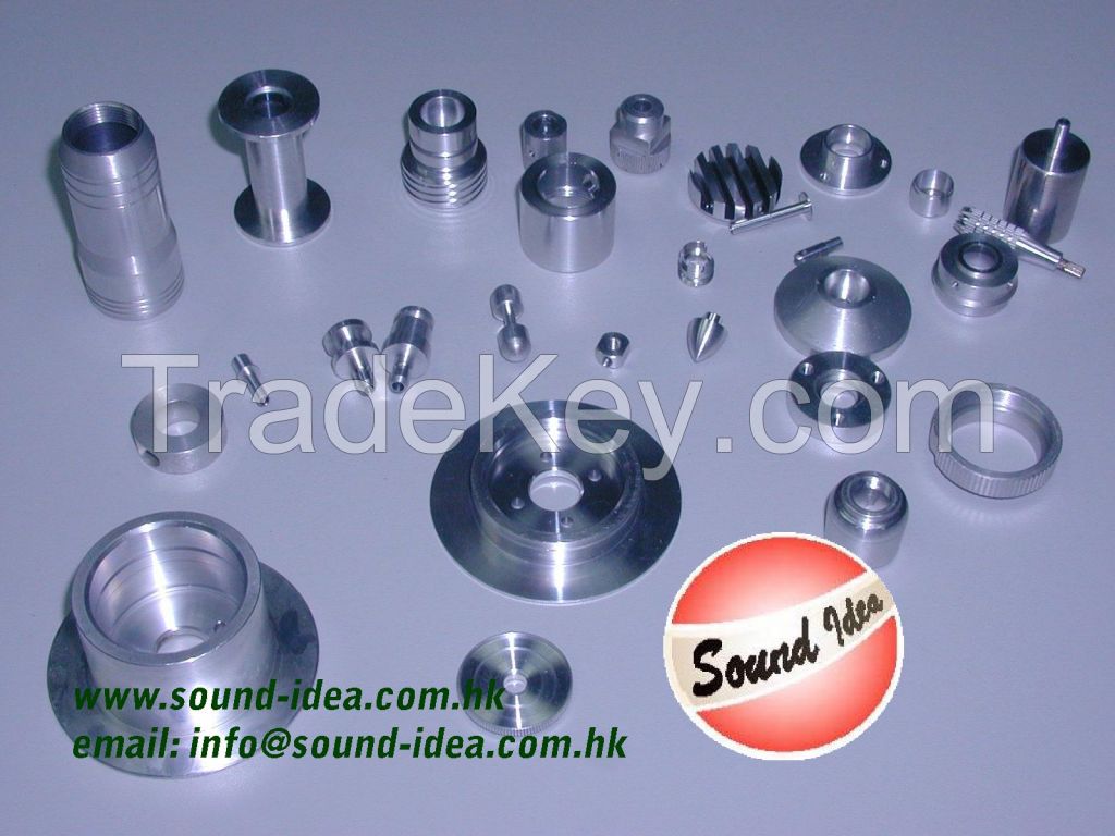 CNC Swiss Screw Machined and CNC Machine Center Parts