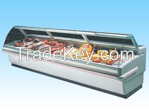 food service counter showcase equipment for supermarket