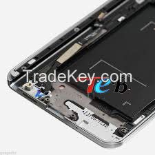 wholesale original white grey LCD with frame for samsung note 3