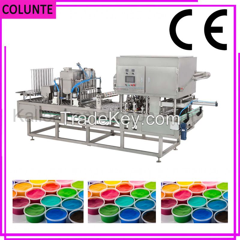 Full automatic cup plasticine packing machine