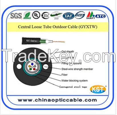 Uni-tube (Central Loose) Outdoor Cable GYXTW