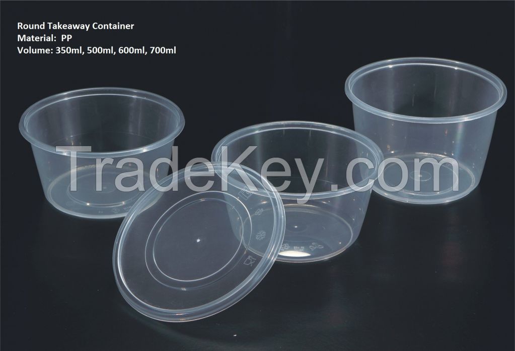 Microwavable Food Containers - 100% PP from Vietnam