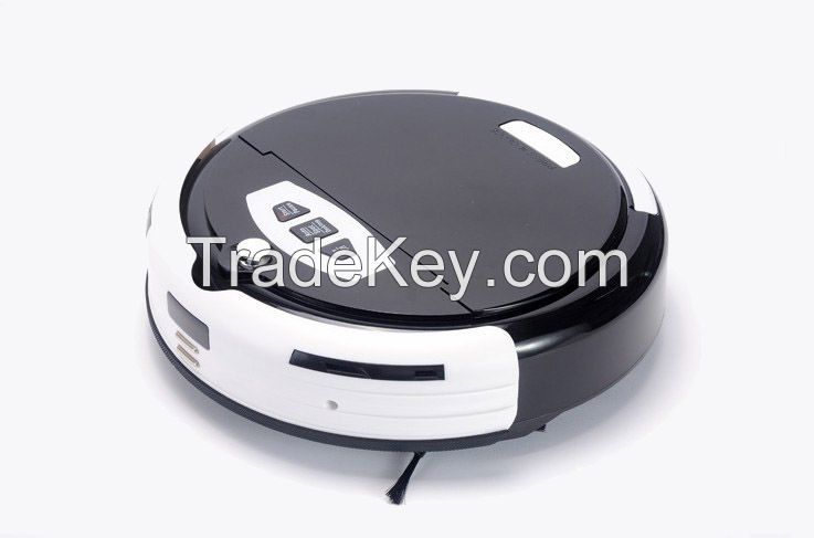 Robot Vacuum Cleaner - Intelligent Dirt Detection, Larger Dust Bin, Scheduling, Anti-Falling, HEPA