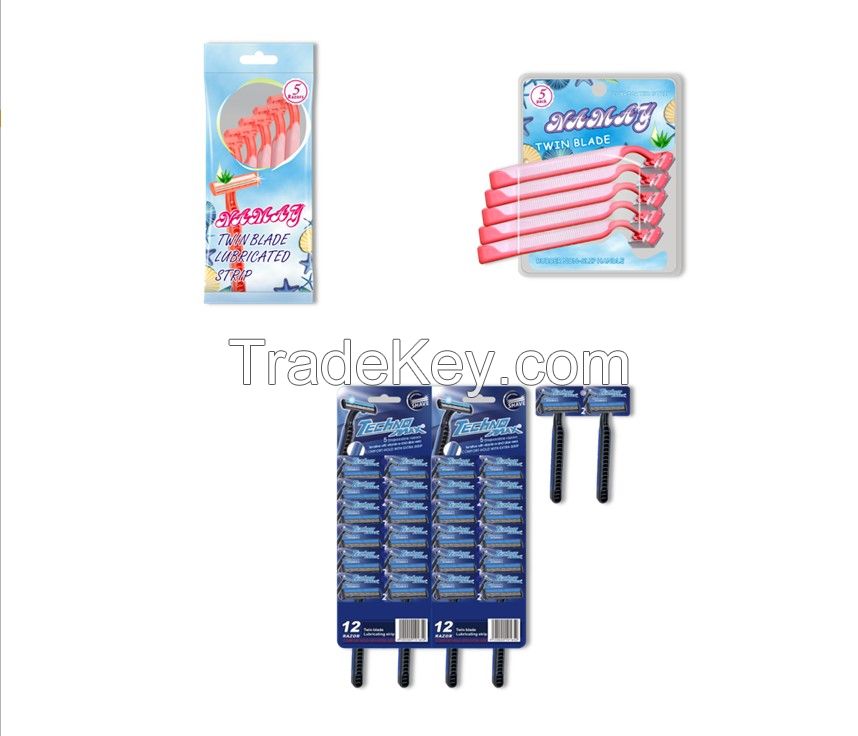 Twin Blade Disposable Razor Kl-2319l-1