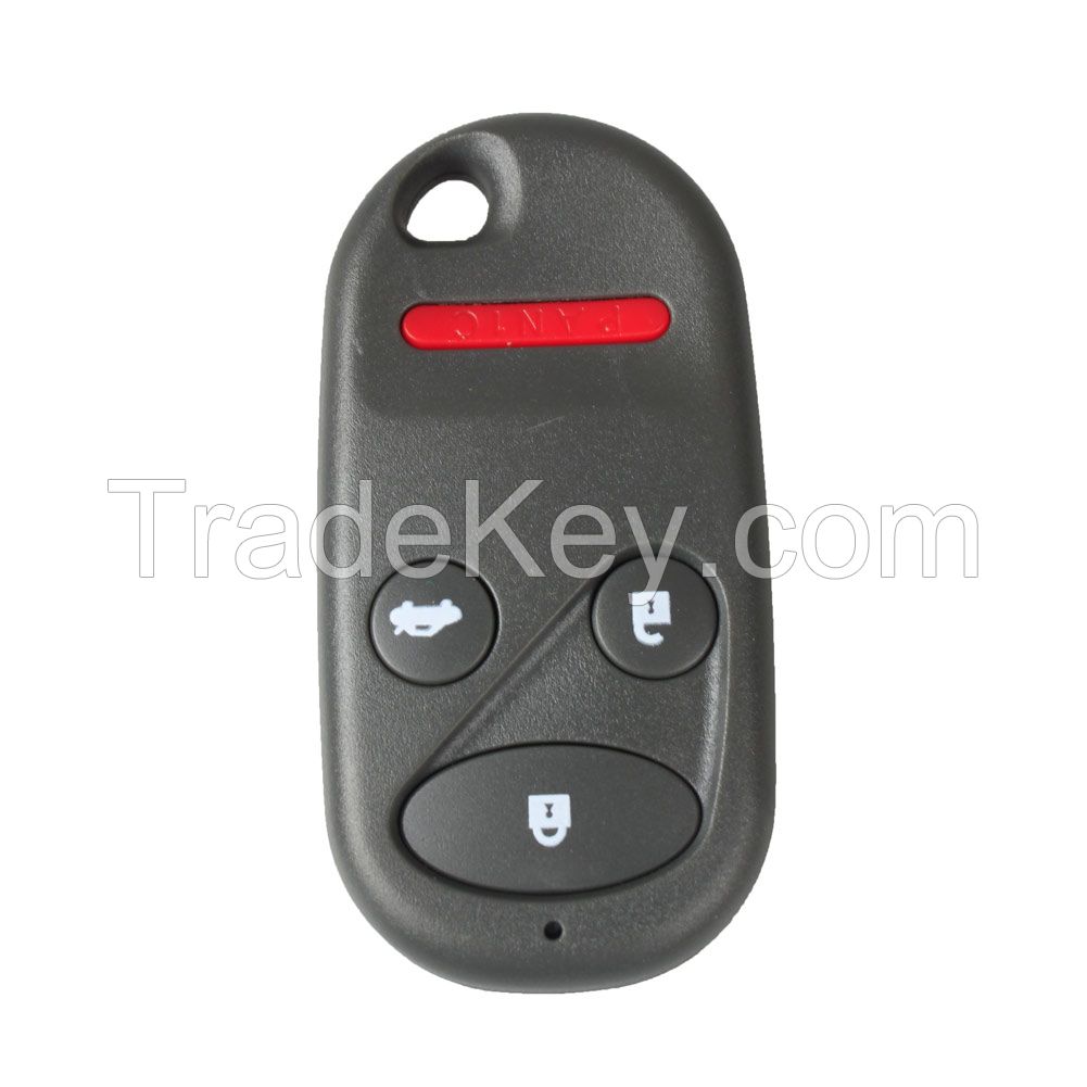 3+1 Buttons Panic Flip Replacement Keyless         Remote Fob Key Shell Case Key For HONDA CRV S2000 Insight Prelude Key Shell Refit