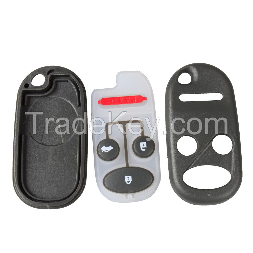 3+1 Buttons Panic Flip Replacement KeylessÃ‚Â Remote Fob Key Shell Case Key For HONDA CRV S2000 Insight Prelude Key Shell Refit