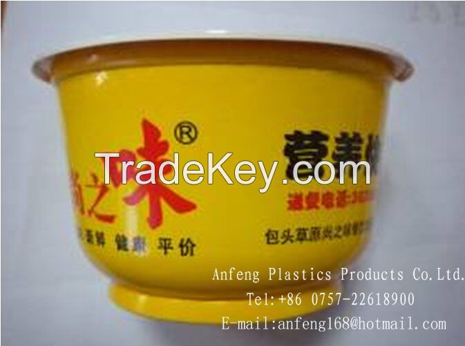 850mLDisposable Plastic Bowl / Plastic Food Container /Takeaway Bowl/Packing Bowl