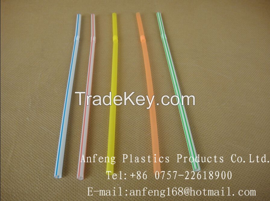 Plastic Drinking Straw with Custom Logo Printing
