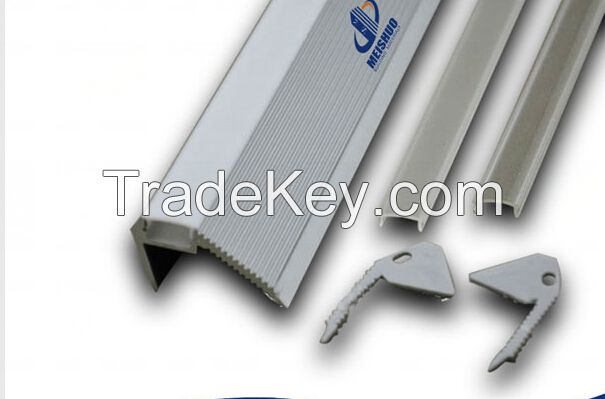 Modern cinema decorative anti-slip aluminum base LED stair nosing