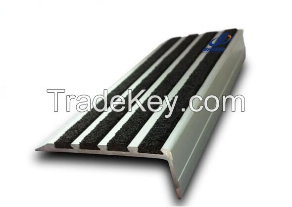 OEM factory best aluminum step cover commercial anti-slip strip for stairs