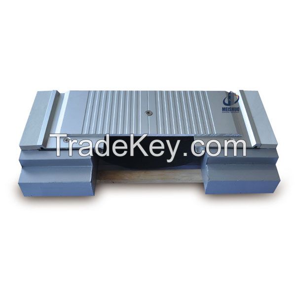 Extruded aluminum alloy metal expansion joint material 
