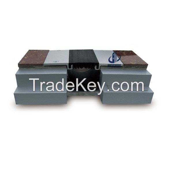 Ceramic tle floor abrasive aluminum flush stretch rubber strip cement expansion joint filler