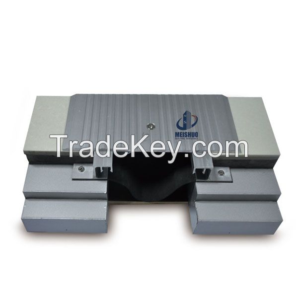 Extruded beveled aluminum frame plate durable floor concrete expansion joint compound 