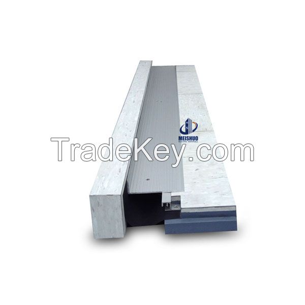 Floor to wall aluminum alloy expansion cover system interior flooring joints in building