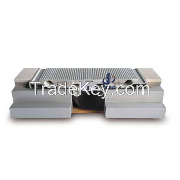 Interior floor heavy duty aluminum system stucco sidewalk expansion joint material