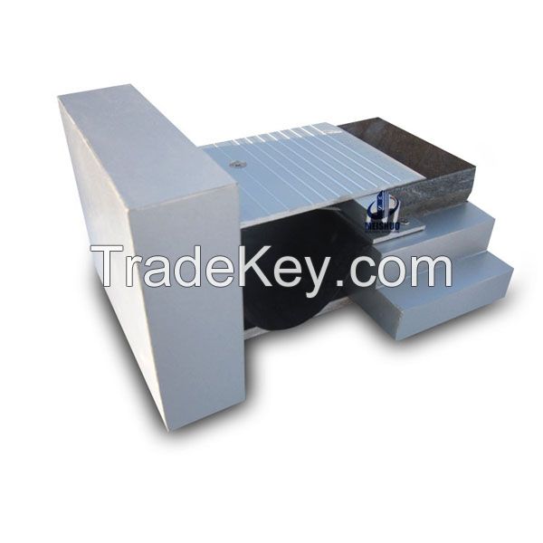 Floor to wall aluminum alloy expansion cover system interior flooring joints in building