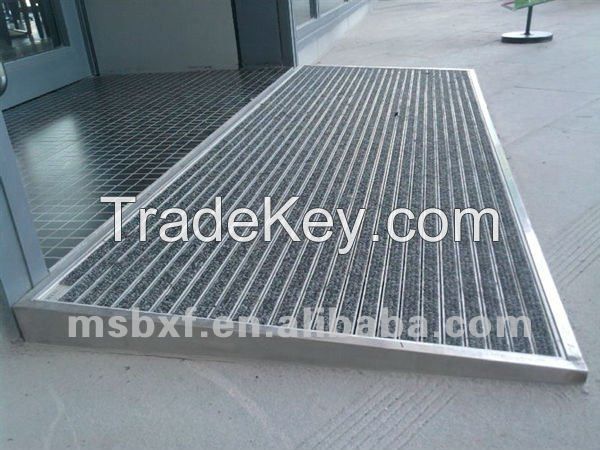 China high quality cheap water proof black rubber entrance mat