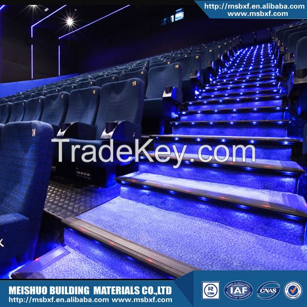Best brand indoor safety beautiful led stair nosing for cinema