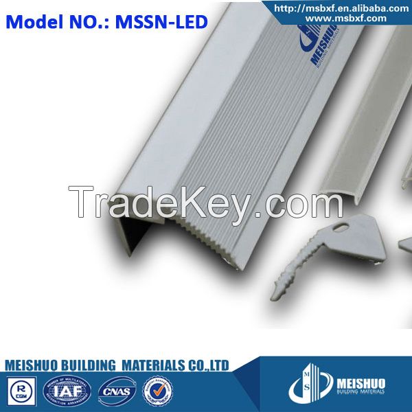 Best brand indoor safety beautiful led stair nosing for cinema