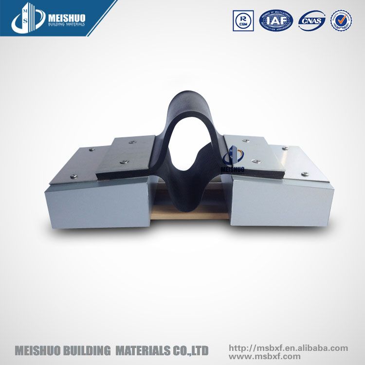 Popular design Aluminium alloy base roof  rubber expansion joint