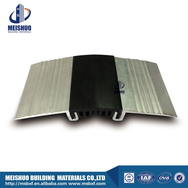 Waterproof aluminum rubber strips expansion joint