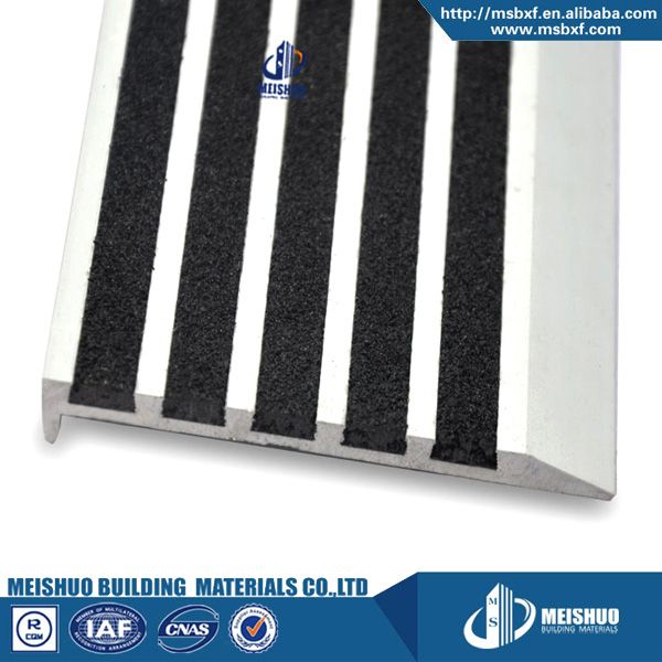 new design factory supply anodized aluminum stair tread cover