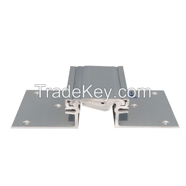 Lock design aluminum alloy profile floor expansion joint for concrete building