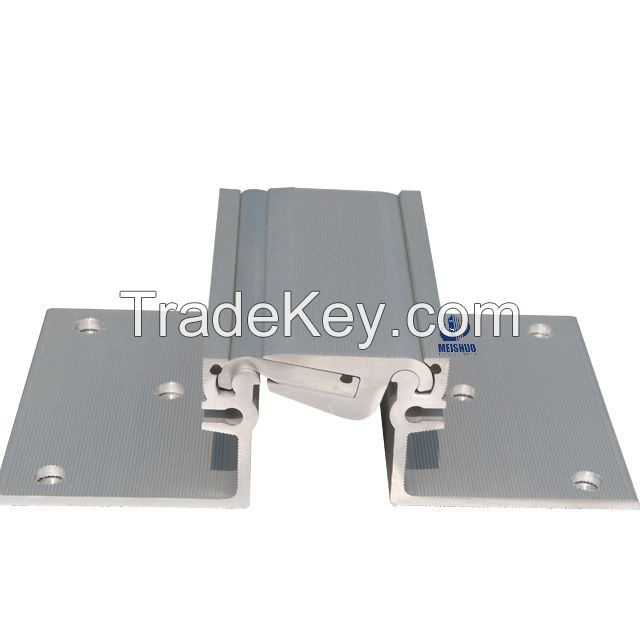 Lock design aluminum alloy profile floor expansion joint for concrete building