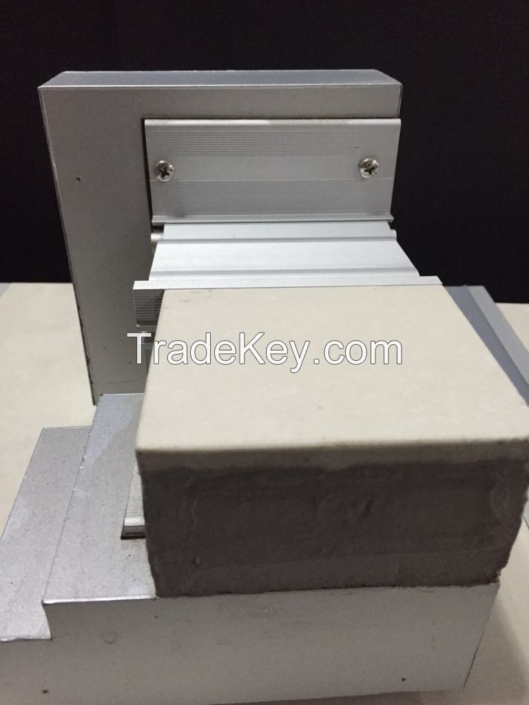 50mm joint width floor to wall building materials durable metal expansion joint