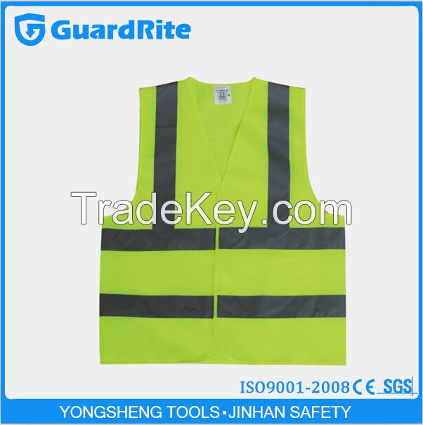 Yongsheng High Reflective Tape Safety Reflective Vest for Construction Workers And Police