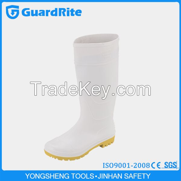 Yongsheng PVC Middle or Short Rain boots, Workplace WaterProof Gumboots