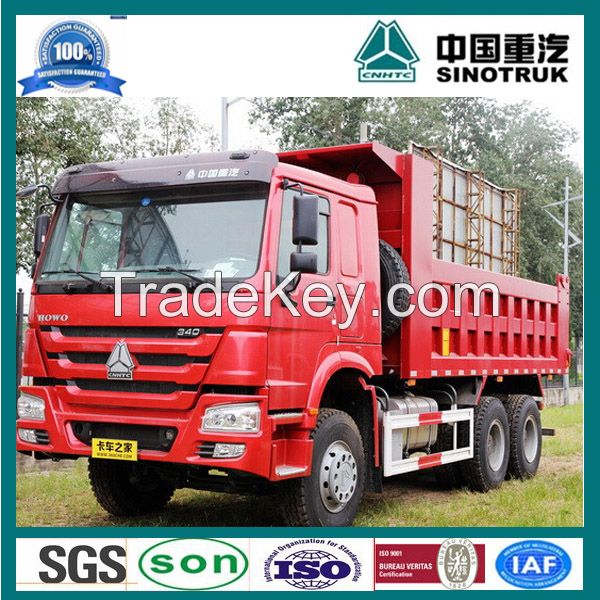 low price and high quality howo 10 wheel tipper truck sale