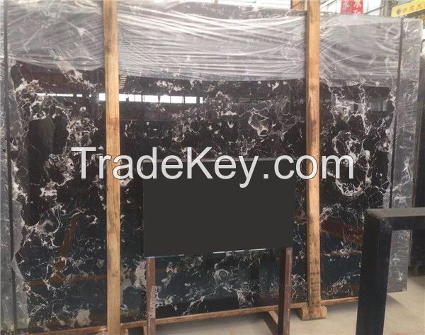 New Marble black rose slab for wall and floor
