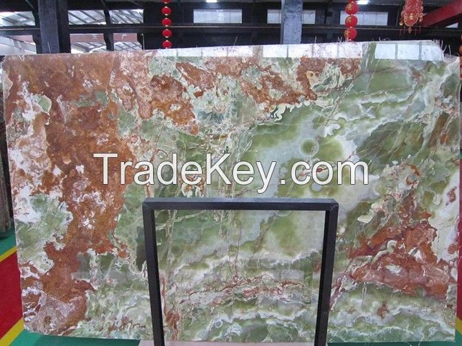 Onyx stone slab for wall tile