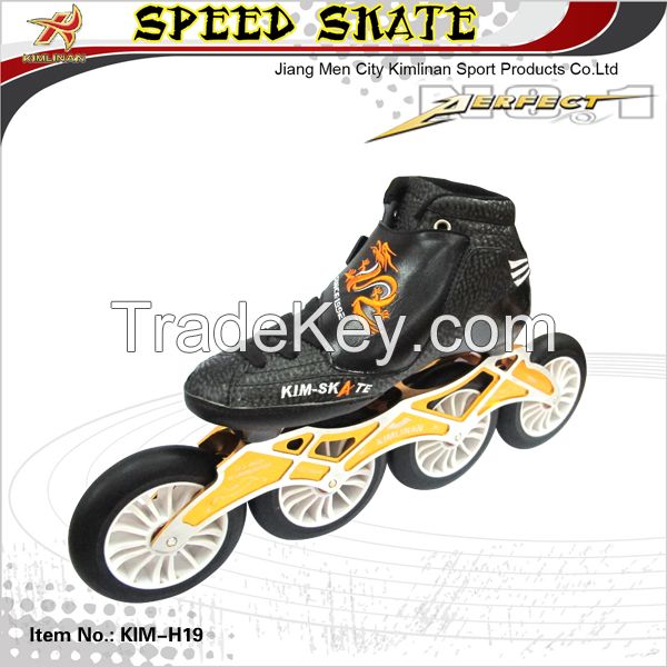 Inline speed skate, inline racing skate, inline roller skate, speed inline skate