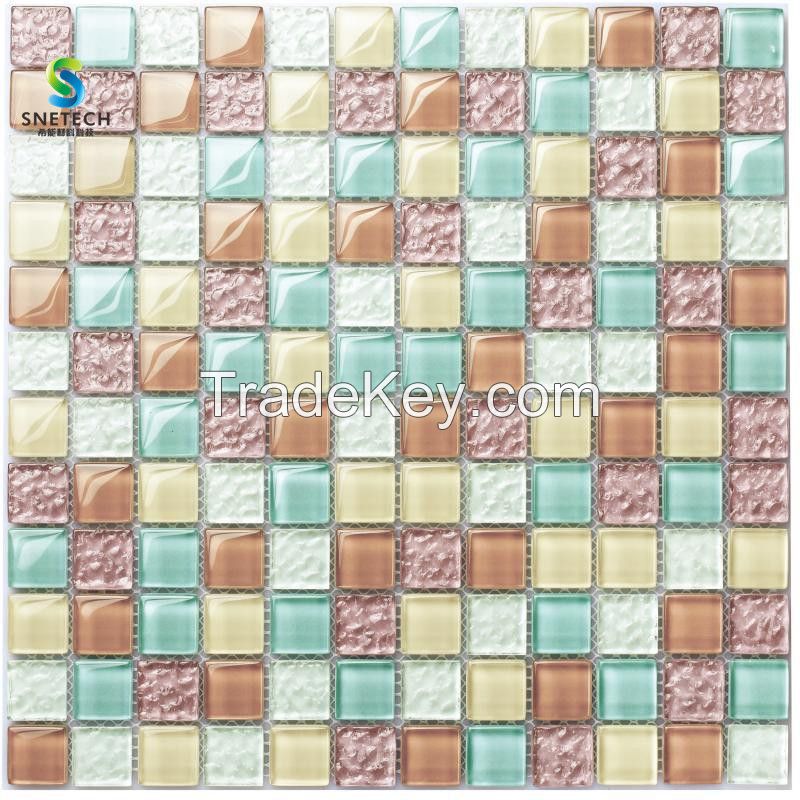 Best Price High Quality Environment-Friend Glass Mosaic Tiles Wholesal