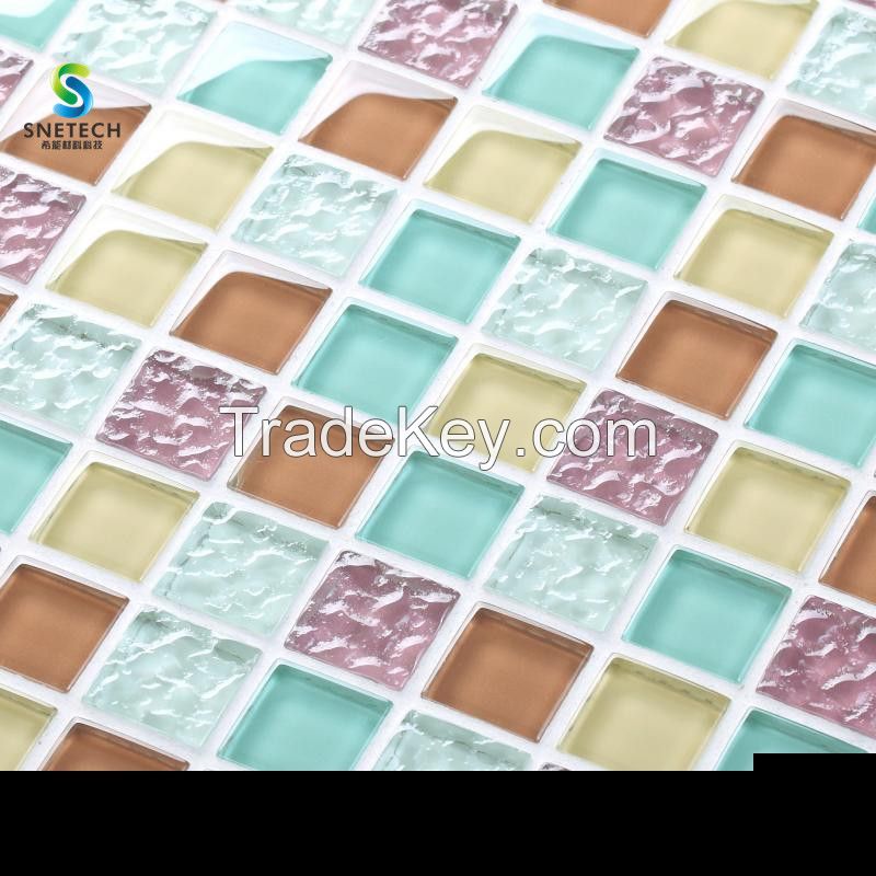 Best Price High Quality Environment-Friend Glass Mosaic Tiles Wholesal