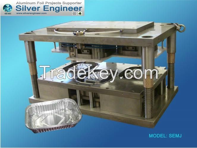 Aluminum Foil Container Cavities Mould Making Machine