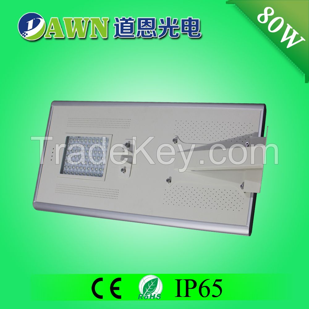DAWN 2016 Latest 5W Sunpower high quality all in one integrated solar led garden light