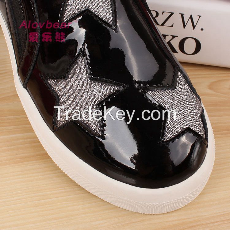 2015 New Style Fashion High Quality Casual Flat Children Sports Shoes