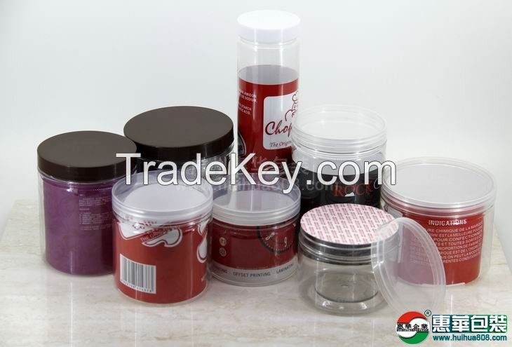 Food Grade PET Plastic Jar