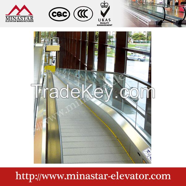 0 degree conveyor|0.5m/s moving walks|moving way escalator
