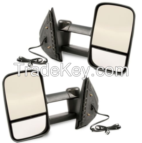 99-06 Silverado Sierra Manual Extendable Towing Trailer Side Mirrors