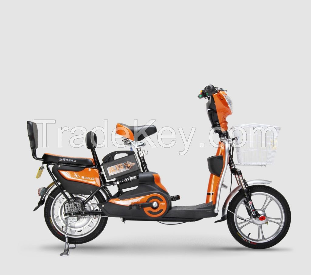 350W ECO bike e-scooter electric scooter with pedals