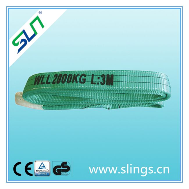 Polyester Flat Webbing Sling/ Webbing Sling/ Lifting Sling -- Sln