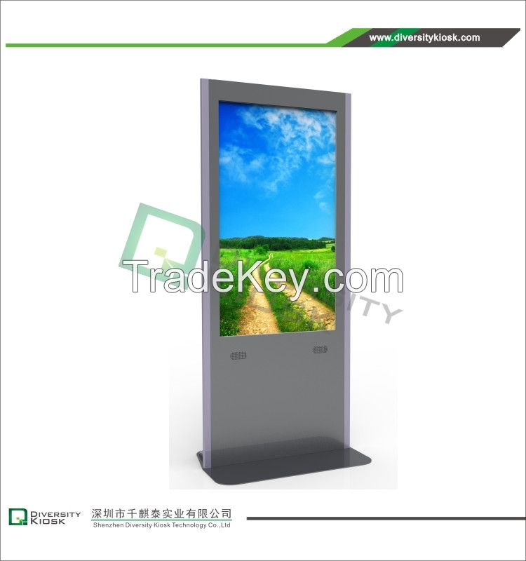 Indoor 55 Inch Digital Signage Kiosk with IR Touch Technology