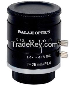 BMT-1425D_25 mm machine vision lenses