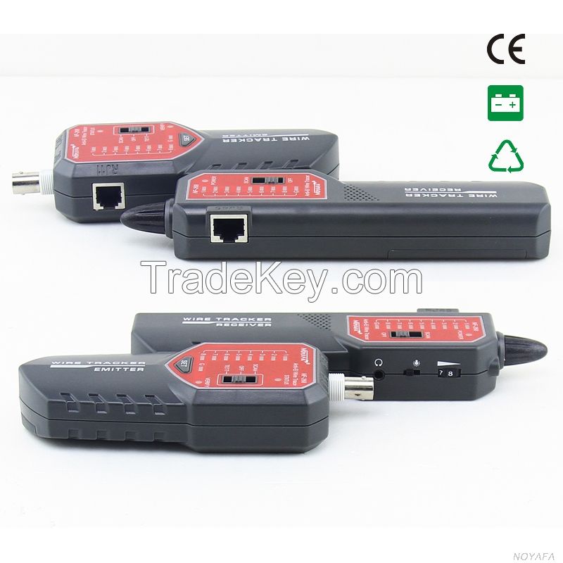 wire tracker and cable tester for RJ45 RJ11 BNC