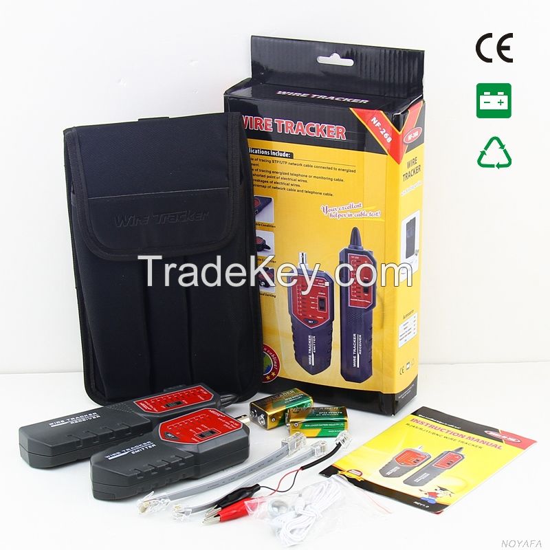 wire tracker and cable tester for RJ45 RJ11 BNC