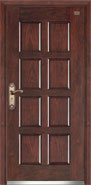 Steel wooden Armored door